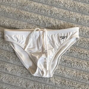 Speedo Classic White Swimwear